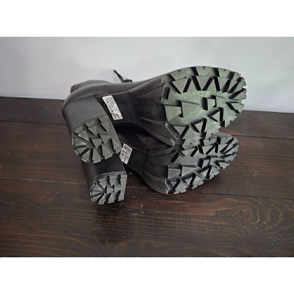 Schutz Women's Zhara Black Lace-up Boots/NWT, Sz 10.5B - Picture 6 of 8